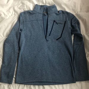 Eddie Bauer Small Heathered Blue Jacket